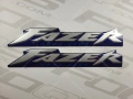Yamaha FZS 1000 Fazer 2003 2005 dark blue L fooqs set naklejki stickers decals adesivi aufkleber autocollants mátrix oem tank original