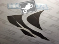 Honda CBR 900 RR 1998 NH1D black silver fooqs set naklejki stickers decals adesivi aufkleber autocollants mátrix oem body panel graphics