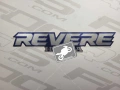 Honda NTV 650 Revere 1991 1992 PB161 black fooqs set naklejki stickers decals adesivi aufkleber autocollants mátrix oem replacement graphics restoration set
