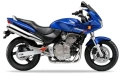 Honda CB 600S Hornet 2000 2003 Candy Blue PB215 Fooqs naklejki stickers restoration fooqs naklejki motodecals kit stickers aftermarket mootorrata kleebised oem original