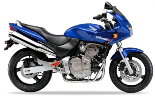 Honda CB 600S Hornet 2000 2003 Candy Blue PB215 Fooqs naklejki stickers restoration fooqs naklejki motodecals kit stickers aftermarket mootorrata kleebised oem original