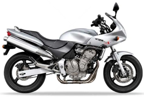 Honda CB 600S Hornet 2000 2003 Silver NH411 naklejki Fooqs naklejki stickers replica fooqs naklejki set motor stickers parts moottoripyöröiden tarrat oem original