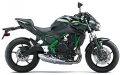Kawasaki Z 650 2025 black green fooqs set naklejki stickers decals adesivi aufkleber autocollants mátrix oem replacement graphics restoration set