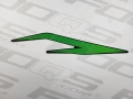 Kawasaki Z 650 2025 black green fooqs set naklejki stickers decals adesivi aufkleber autocollants mátrix oem tank original