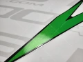Kawasaki Z 650 2025 black green fooqs set naklejki stickers decals adesivi aufkleber autocollants mátrix oem parts reproduction