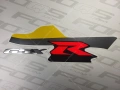 Suzuki GSX R 750 2004 yellow YEC black 019 fooqs set naklejki stickers decals adesivi aufkleber autocollants mátrix oem replacement graphics restoration set