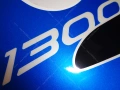 BMW K 1300 S 2012 alpin white blue black YN79 fooqs set naklejki stickers decals adesivi aufkleber autocollants mátrix oem tank original