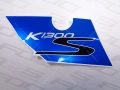 BMW K 1300 S 2012 alpin white blue black YN79 fooqs set naklejki stickers decals adesivi aufkleber autocollants mátrix oem parts reproduction