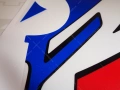 BMW S 1000 RR 2019 2020 white racing blue red YN2E fooqs set naklejki stickers decals adesivi aufkleber autocollants mátrix oem parts reproduction