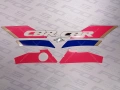 Honda CBR 600 F 1991 black NH1 fooqs set naklejki stickers decals adesivi aufkleber autocollants mátrix oem parts reproduction