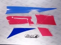 Honda CBR 600 F 1991 black NH1 fooqs set naklejki stickers decals adesivi aufkleber autocollants mátrix oem original parts