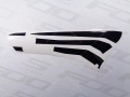 Honda CBR 600 RR 2005 black NH1 fooqs set naklejki stickers decals adesivi aufkleber autocollants mátrix oem tank reproduction