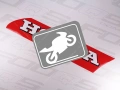 Honda VF 500 F2 1984 Shasta White NH138 fooqs set naklejki stickers decals adesivi aufkleber autocollants mátrix oem bodywork original