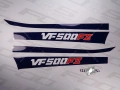 Honda VF 500 F2 1984 Shasta White NH138 fooqs set naklejki stickers decals adesivi aufkleber autocollants mátrix oem bodywork replacement graphics