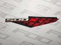 Honda CB 500 X 2018 Force Silver NH411 fooqs set naklejki stickers decals adesivi aufkleber autocollants mátrix oem original parts
