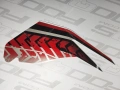Honda CB 500 X 2018 Force Silver NH411 fooqs set naklejki stickers decals adesivi aufkleber autocollants mátrix oem fairings tank