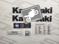 Kawasaki ER 6N 2005 2008 orange 17H  fooqs naklejki stickers decals aufkleber adesivi pegatinas autocollants fairings original