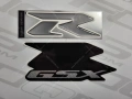 Suzuki GSXR 750 2006 2007 black 019 mat fooqs naklejki stickers decals aufkleber adesivi pegatinas autocollants fairings original 3