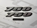 Suzuki GSXR 750 2006 2007 black 019 mat fooqs naklejki stickers decals aufkleber adesivi pegatinas autocollants fairings original 5