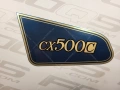 Honda CX 500 C 1981 blue PB 1100 CU fooqs naklejki stickers decals aufkleber adesivi pegatinas autocollants fairings