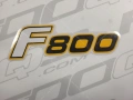 BMW F 800 GS 2007 2008 yellow black WN33 fooqs naklejki stickers decals aufkleber oem 摩托車貼紙 стикери за мотори stickers