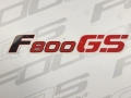 BMW F 800 GS 2009 2010 white 3 U751 fooqs naklejki stickers decals aufkleber oem oryginalne mootorrata kleebised