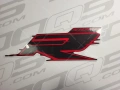 BMW S 1000 R 2017 black red fooqs naklejki stickers decals aufkleber oem matricák motorrad mootorrata kleebised
