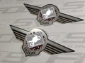 Harley Davidson Fat Boy 2004 black silver fooqs naklejki stickers decals aufkleber oem motorfiets