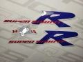 Honda NSR 125 1999 2000 blue red white fooqs naklejki stickers decals aufkleber adesivi pegatinas autocollants fairings oem 1