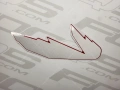 Honda NSR 125 1999 2000 blue red white fooqs naklejki stickers decals aufkleber adesivi pegatinas autocollants fairings oem 14