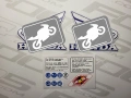Honda NSR 125 1999 2000 blue red white fooqs naklejki stickers decals aufkleber adesivi pegatinas autocollants fairings oem 16