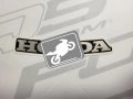 Honda CB 600 S Hornet 2000 2003 black NH1 fooqs naklejki stickers decals aufkleber oem etiketler 3