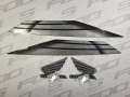 Honda CBF 600N 2007 2009 black NHA84 fooqs naklejki stickers decals aufkleber oem motorcykel stickers 12