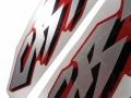 Honda Cb 500 1998 1999 red fooqs naklejki motodecals autocolante pentru motociclete