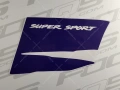 Honda CBR 600 F 1994 white NH196 red fooqs naklejki stickers decals aufkleber oem motorcykel stickers oryginalne