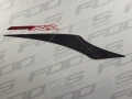 Honda CBR 600 RR 2007 red R157BA fooqs naklejki stickers decals aufkleber oem наклейки на мотоцикл стикери за мотори