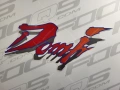 Honda NX 650 Dominator 1992 white NH196H fooqs naklejki stickers decals aufkleber oem motorfiets stickers stickers
