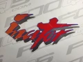 Honda NX 650 Dominator 1992 white NH196H fooqs naklejki stickers decals aufkleber oem 摩托車貼紙 стикери наклейки