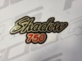 Honda Shadow VT 750 1984 1988 black NH1 fooqs naklejki stickers decals aufkleber oem mootorrata kleebised