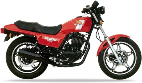 Honda FT 500 1982 red R110 naklejki fooqs stickers decals aufkleber oem motorkerékpár matricák mootorrata kleebised etiketler
