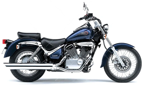 Suzuki Intruder VL 125 1999 2008 navy fooqs motorcycle decals aufkleber
