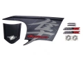 Suzuki GSX 1300 R Hayabusa 2017 black YVB naklejki fooqs stickers decals aufkleber oem autocolantes adhesivos motos
