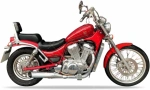 Suzuki VS 800 Intruder 1992 red 10X naklejki
