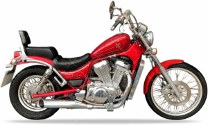 Suzuki VS 800 Intruder 1992 red 10X naklejki