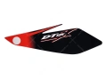 Yamaha DT 125X 2006 black YB naklejki fooqs stickers decals aufkleber oem autocolantes adhesivos moto