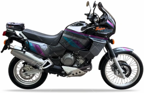 Yamaha XTZ 750 Super Tenere 1993 black naklejki fooqs stickers decals aufkleber oem graphics