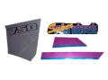 Yamaha XTZ 750 Super Tenere 1993 black naklejki fooqs stickers decals aufkleber oem replica