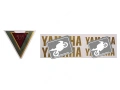Yamaha XV 535 Virago 1988 maroon naklejki fooqs stickers decals aufkleber oem