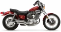Yamaha XV 535 Virago 1988 maroon naklejki motostickers decals oem graphcs replica