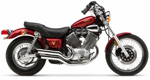 Yamaha XV 535 Virago 1988 Maroon naklejki